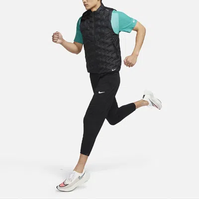 Nike Therma-fit Adv Repel Light Waterproof Running Sports Down Vest Black