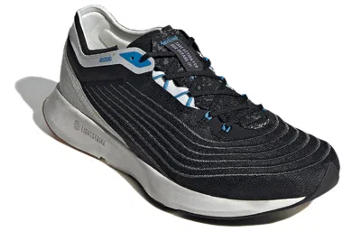 Adidas Originals (wmns) Adidas Parley X Adizero 'black Grey Pulse Blue'