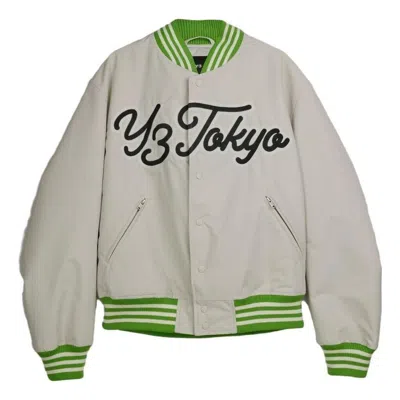 Adidas Originals Adidas Y-3 Team Jacket 'grey' In Green