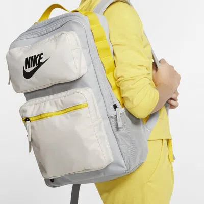 Nike (gs)  Future Pro Backpack 'white Grey' In Gray