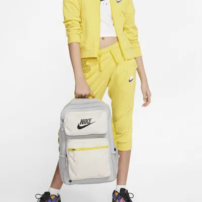 Nike (gs)  Future Pro Backpack 'white Grey' In Gray