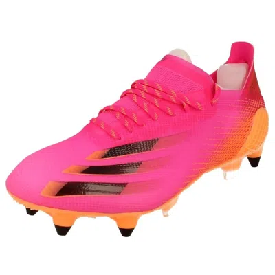 Adidas Originals Adidas X Ghosted.1 Soft Ground Boots 'pink Orange'