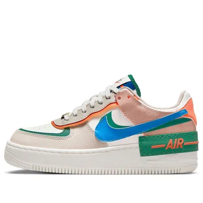 Nike (wmns)  Air Force 1 Shadow 'sail Signal Blue Green' In Multi