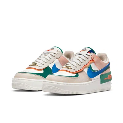 Nike (wmns)  Air Force 1 Shadow 'sail Signal Blue Green' In Multi