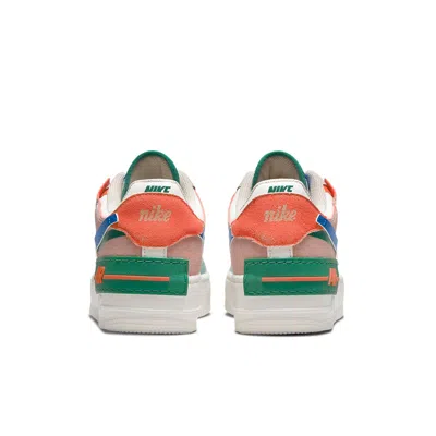 Nike (wmns)  Air Force 1 Shadow 'sail Signal Blue Green' In Multi