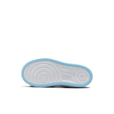 Nike (ps)  Force 1 Low Easyon 'white Aquarius Blue'