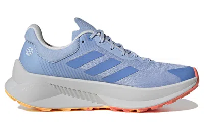 Adidas Originals (wmns) Adidas Terrex Soulstride Trail Flow 'blue Grey Orange'