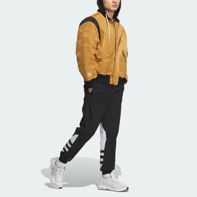 Adidas Originals X Feifei Ruan Padded Ma Jacket Asia Sizing 'brown Black' In Neutral