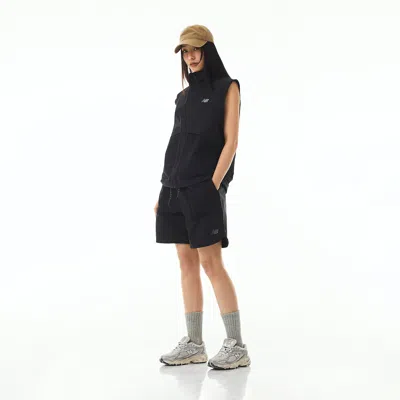 New Balance Woven Short With Mesh Pocket 'black'