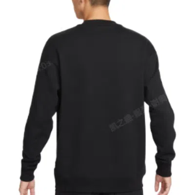 Nike Swoosh Shadow Printed Sweatshirt 'black'