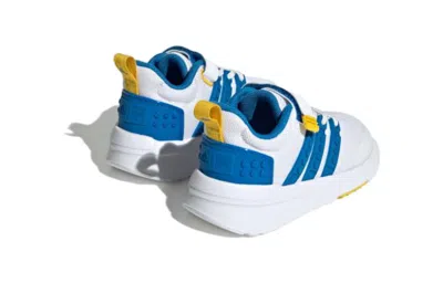 Adidas Originals (td) Adidas X Lego Racer Tr21 'white Shock Blue Yellow'
