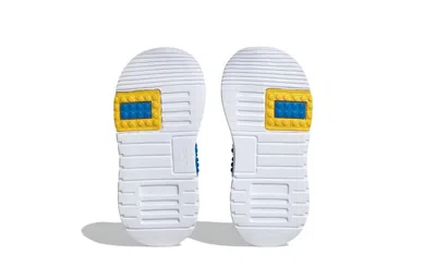 Adidas Originals (td) Adidas X Lego Racer Tr21 'white Shock Blue Yellow'