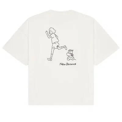 New Balance (wmns)  Running Graphic T-shirt 'white'
