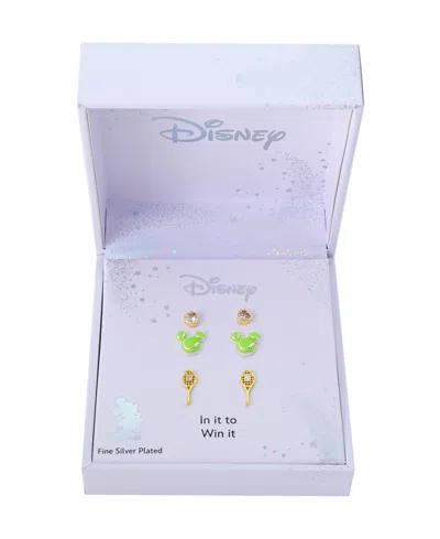 Disney Mickey Mouse Cubic Zirconia Tennis Earring Set
