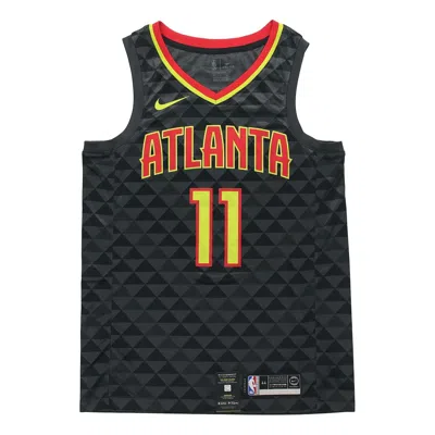 Nike Nba Large Atlanta Hawks Basketball Jersey/vest Black