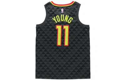 Nike Nba Large Atlanta Hawks Basketball Jersey/vest Black