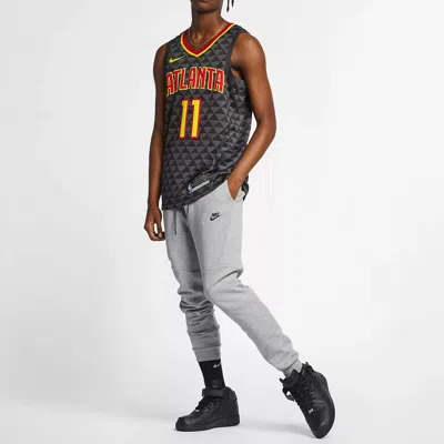 Nike Nba Large Atlanta Hawks Basketball Jersey/vest Black