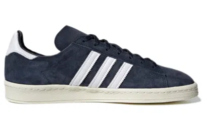 Adidas Originals Suede Campus 80s Low-top Sneakers In Blue
