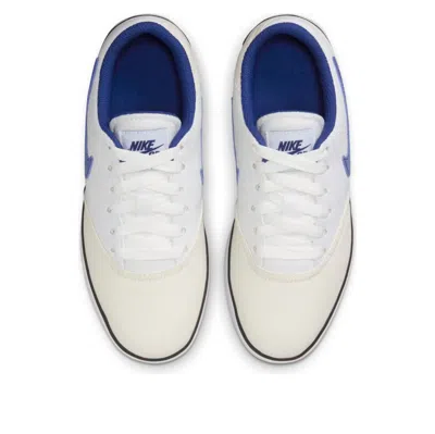 Nike (gs)  Sb Check Canvas 'summit White Royal Blue'