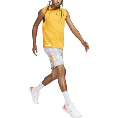 Nike Dri-fit Challenger 18cm Unlined Versatile Shorts 'grey' In Gray