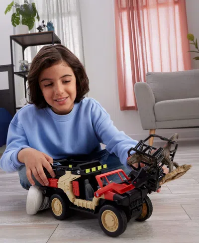 Matchbox Rc Jurassic World Dino Catcher Rc, Remote-control Toy Truck With Dinosaur Figure