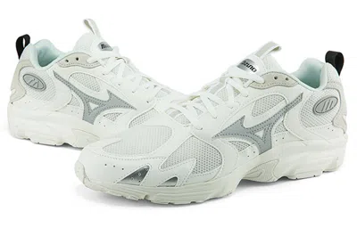Mizuno City Jogging Breathable Shock Absorption White Silver