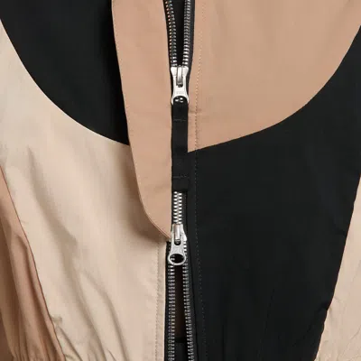 Nike (wmns)  Sportswear Collection Woven Jacket 'beige Black' In Multi