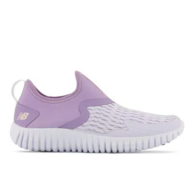 New Balance (td)  Aqua Drift V1 Sandal 'white Purple'