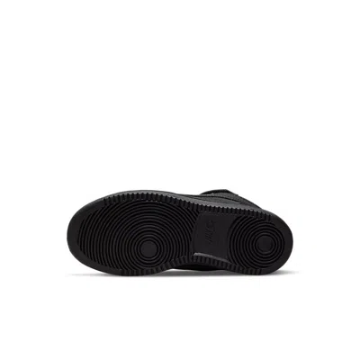 Nike (gs)  Court Borough Mid 'triple Black'