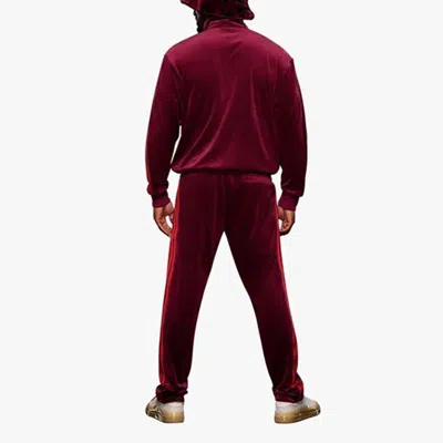 Adidas Originals Adidas X Ivy Park Crossover Velvet Sports Long Sleeves Jacket Couple Style Cherry Red