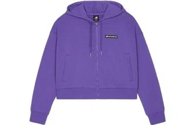 New Balance (wmns)  Hooded Casual Zipper Jacket 'purple'