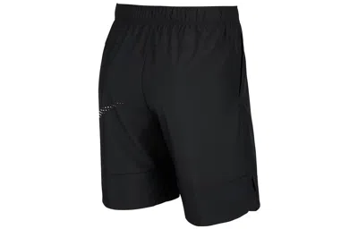Nike Dri-fit Logo Printing Elastic Waistband Shorts Black