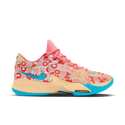 Nike Zoom Freak 4 "letter Bro" Sneakers In Multi