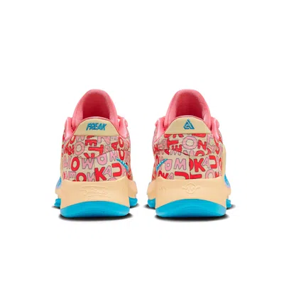 Nike Zoom Freak 4 "letter Bro" Sneakers In Multi