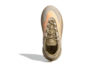 Adidas Originals (gs) Adidas Ozelia 'bliss Screaming Orange' In Brown