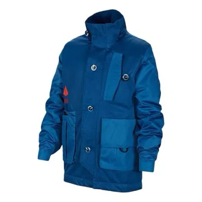 Nike (gs)  B Nk Kyrie Jacket Court Blue