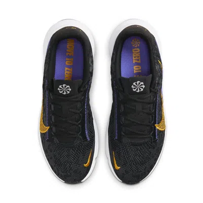 Nike (wmns)  Superrep Go 3 Next Nature Flyknit 'black Yellow Ochre' In Multi