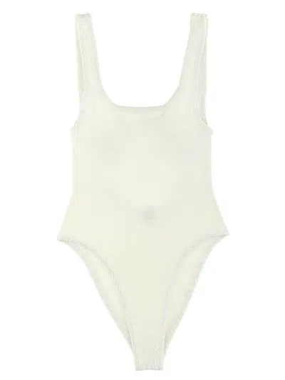 Hunza G Square Neck One-piece Swimsuit