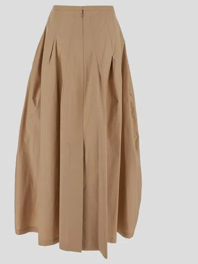 The Latest Skirts In Brown