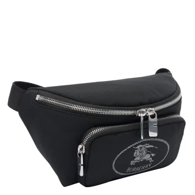 Burberry Black Canvas Belt Bag