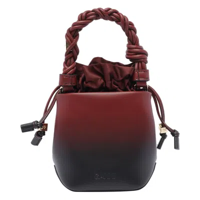 Ganni Mini Bou Bucket Bag In Multi