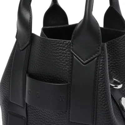 Hogan Leather Shoulder Bag 2 Handles