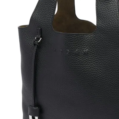 Hogan Shopping Bag In Textured Leather