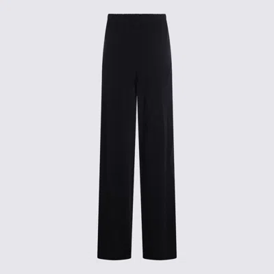 Rick Owens Wide Leg Trousers For Casual Wear In Black