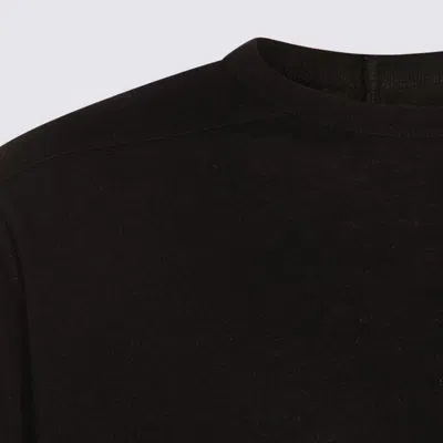Rick Owens Brad Crewneck Short Sleeve T-shirt Black
