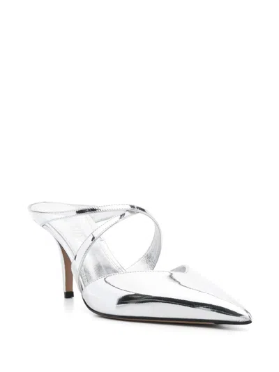 Paris Texas 85mm Laila Mules In White