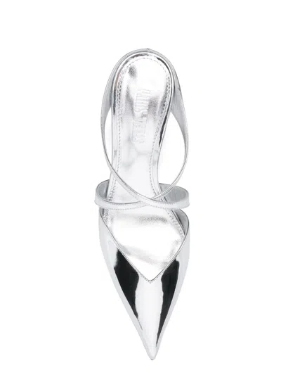 Paris Texas 85mm Laila Mules In White