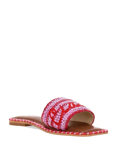 Giada Benincasa Ciao Amore Bordeaux Lilla Slipper In Pink
