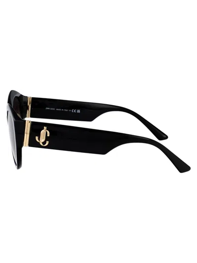 Jimmy Choo Womens Black Jc5007 Phantos-frame Actetate Sunglasses In Black