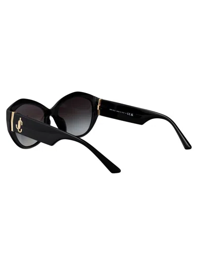 Jimmy Choo Womens Black Jc5007 Phantos-frame Actetate Sunglasses In Black